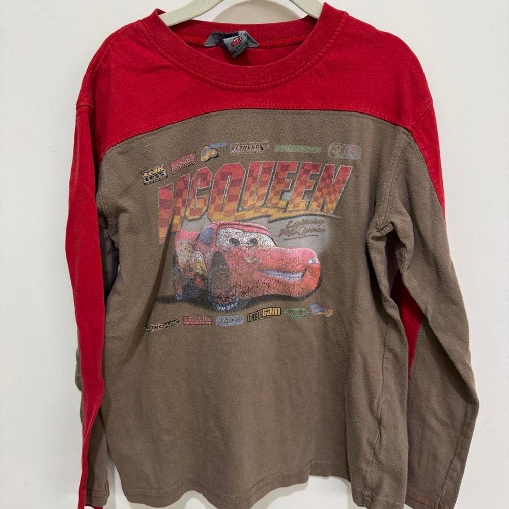 H&M Disney Cars Long Sleeve Graphic Tee
